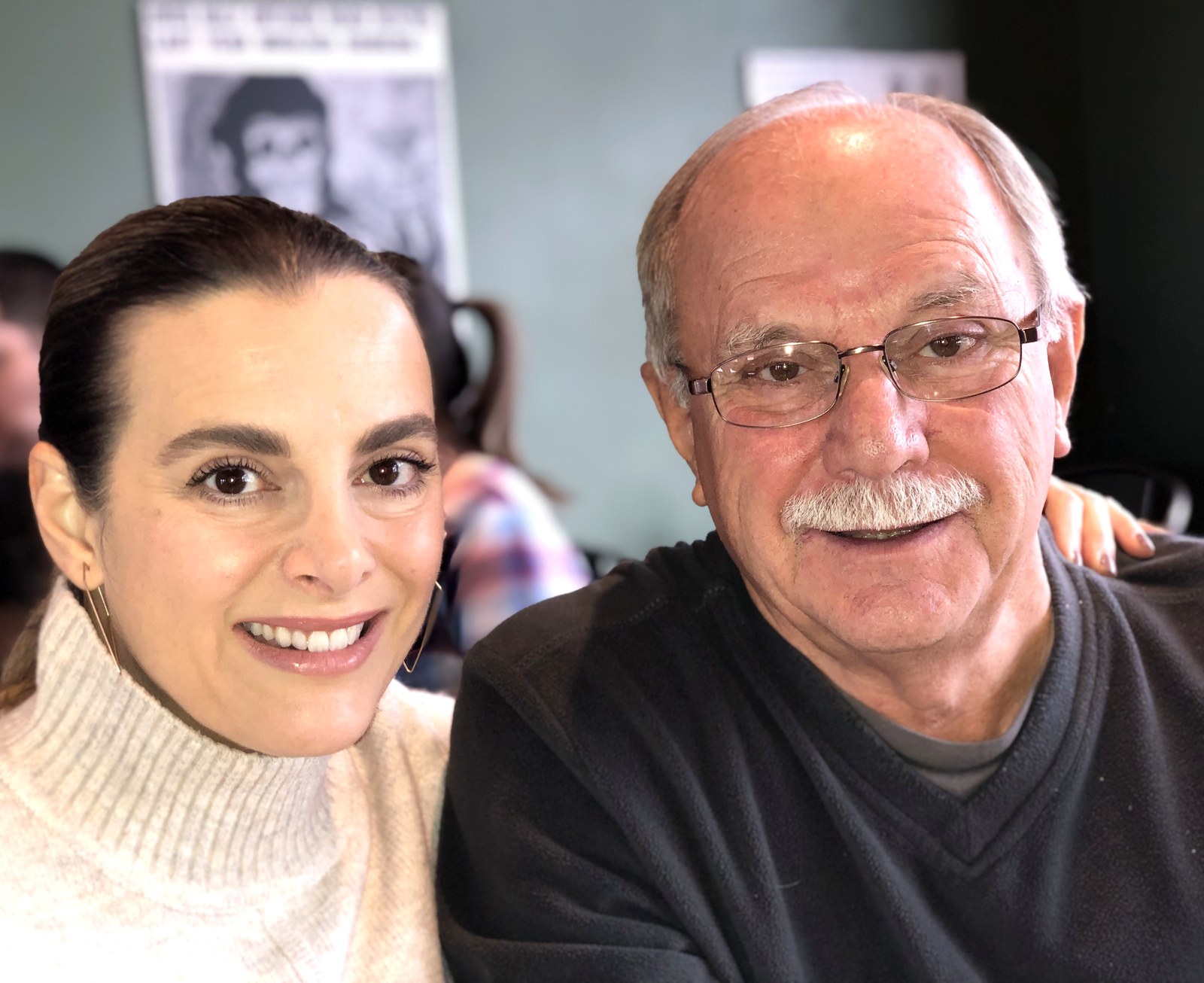 Maria Elensky with her father Vince Artuso, a Sauble Beach real estate fixture for over 35 years